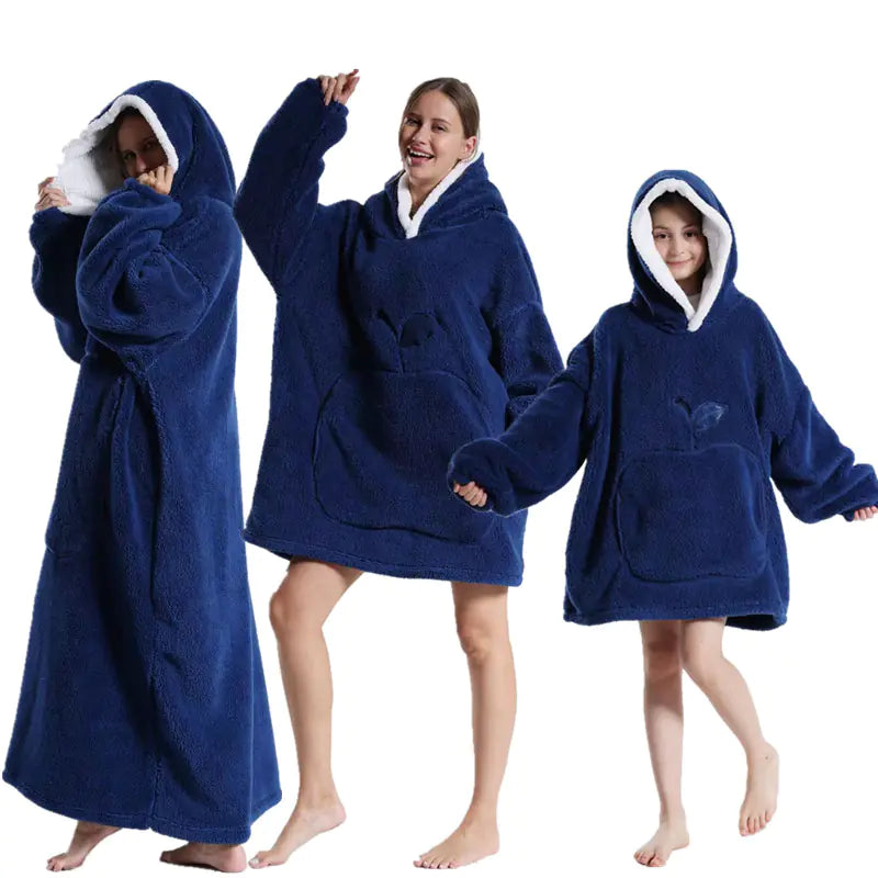 Cozy Cotton Reversible Women's hoodie